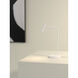 Enna 17.72 inch Matte White Interior Table Light Portable Light