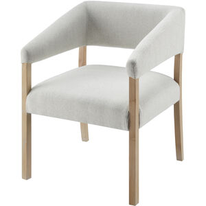 Grace Upholstery: Cream; Base: Wheat Dining Chair