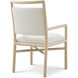 Montauk Lighthouse Dining Chair, Wooden, Upholstered