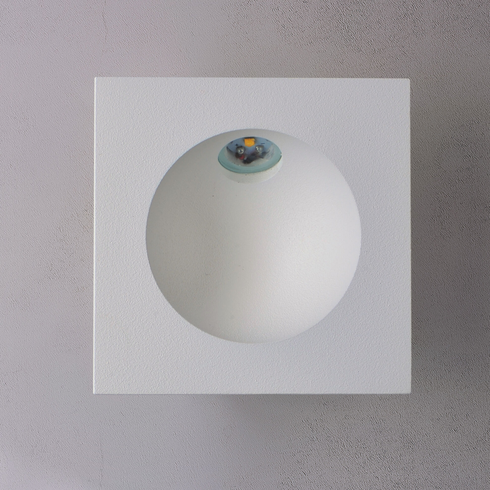 Alumilux Step Light LED 3.25 inch White Outdoor Wall Sconce