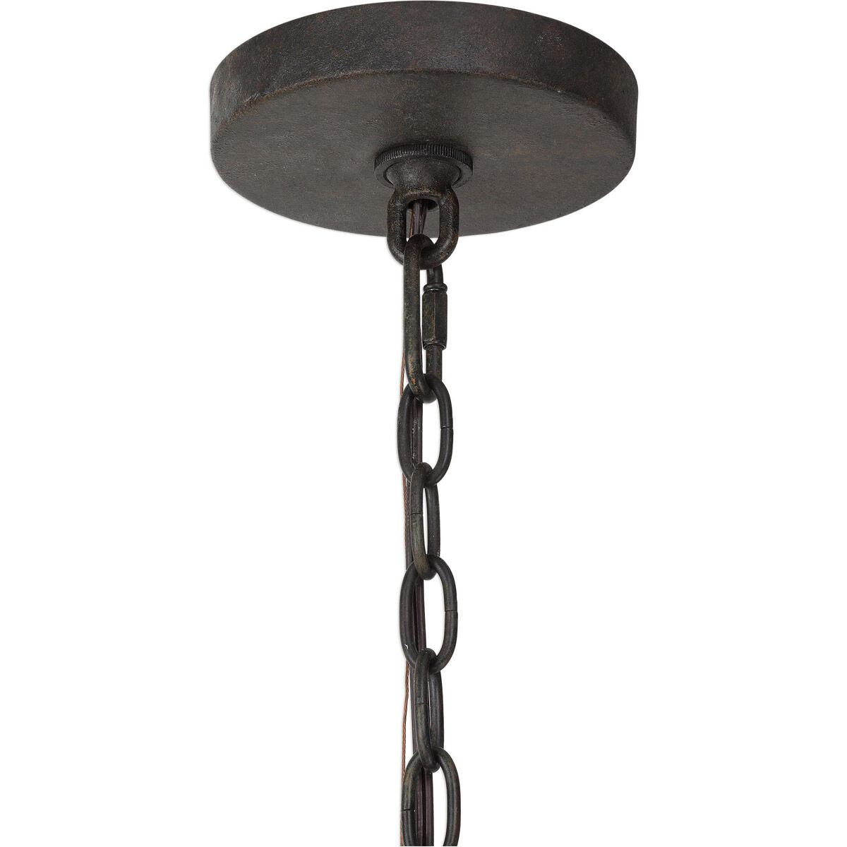 Atwood 8 Light 39 inch Manhattan Finish Pendant Ceiling Light 