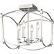 Sean Lavin Thayer 4 Light 14.38 inch Polished Nickel Semi-Flush Mount Ceiling Light
