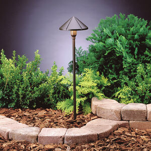 Independence 12 3.00 watt Textured Architectural Bronze Landscape 12V LED Path/Spread in 3000K