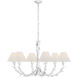 Chapman & Myers Provenz 6 Light 42.00 inch Chandelier