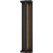Calla LED 30 inch Texture Black Exterior Wall Sconce