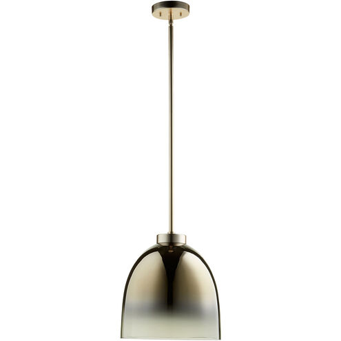 Parlor 1 Light 13 inch Satin Gold Pendant Ceiling Light