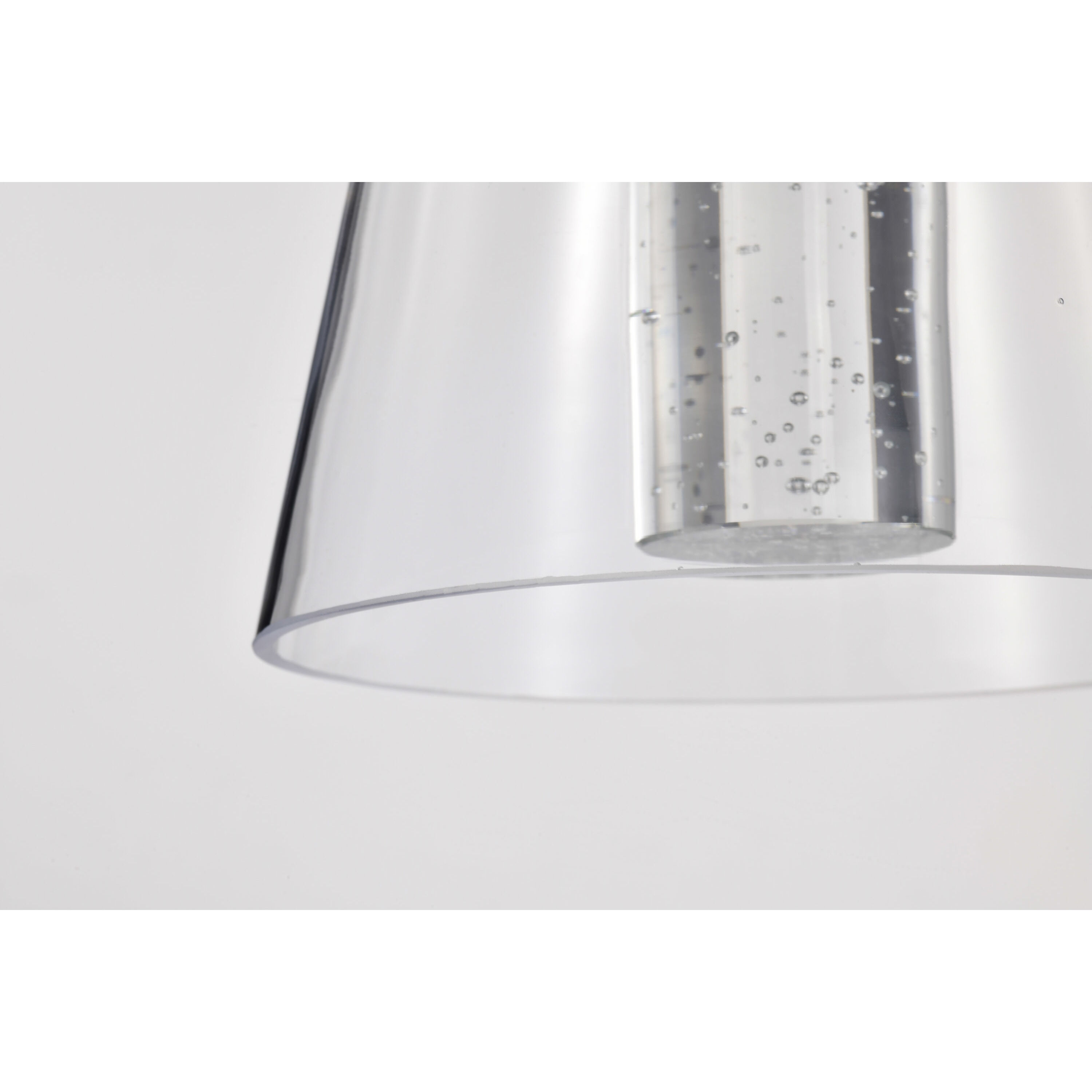 Aura LED 7.25 inch Matte Black Pendant Ceiling Light