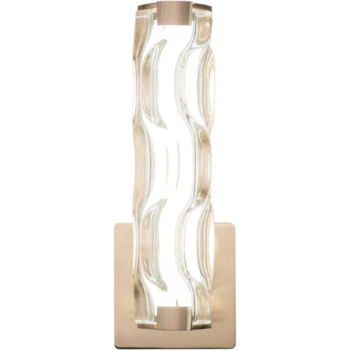 Marseille LED 4.75 inch Natural Brass Bathroom Light Wall Light