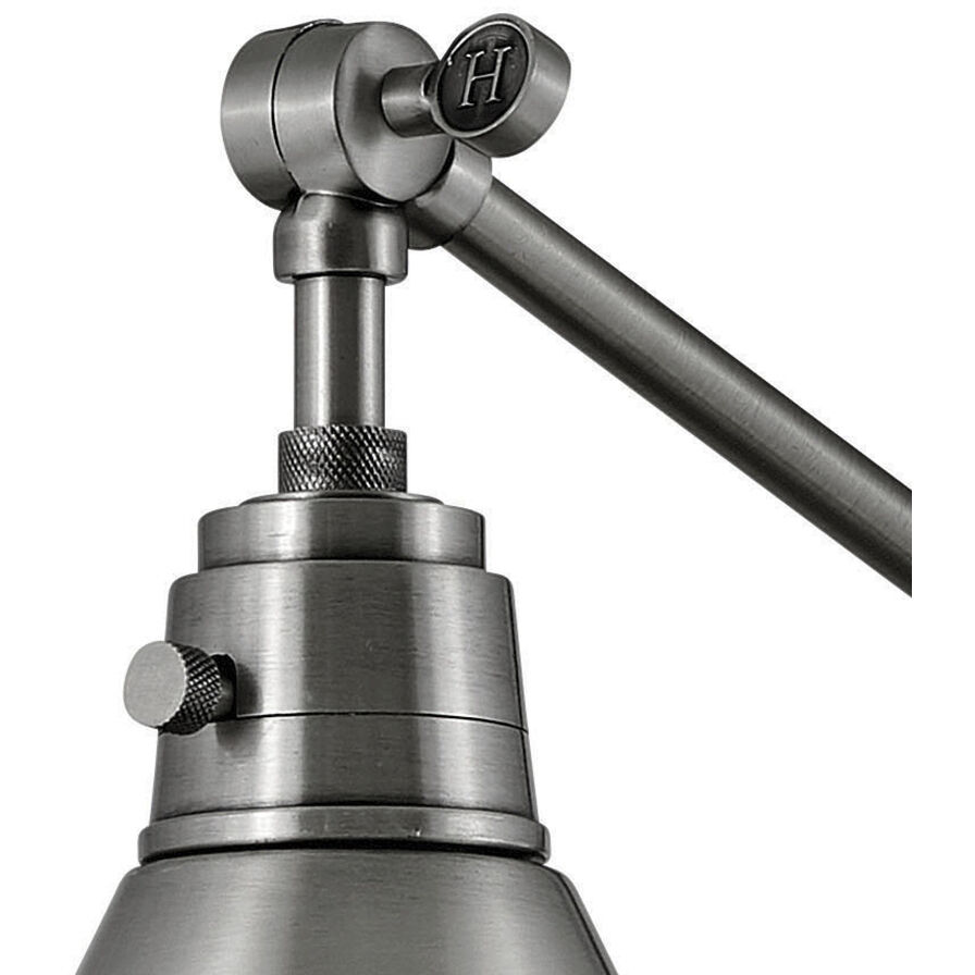 Arti 1 Light 7.75 inch Polished Antique Nickel Indoor Wall Sconce Wall Light