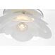 Barbara Barry Petaluma LED 7.25 inch Soft Silver Flush Mount Ceiling Light