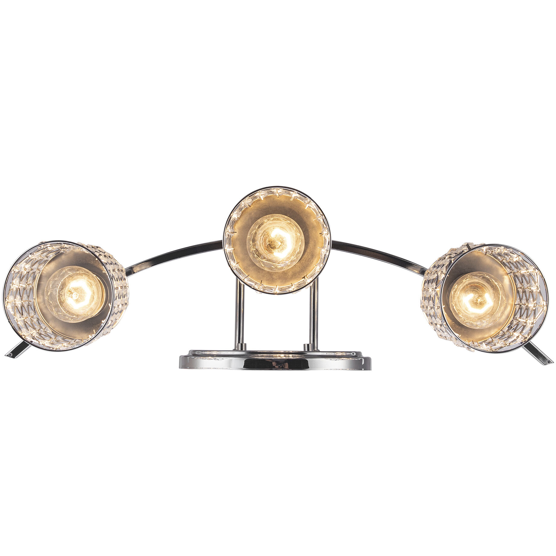 Infusion 3 Light 24 inch Polished Chrome Vanity Bar Wall Light