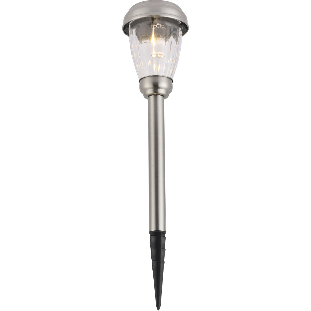 Fae 0.16 watt Silver Outdoor Path Light, Pack of 6