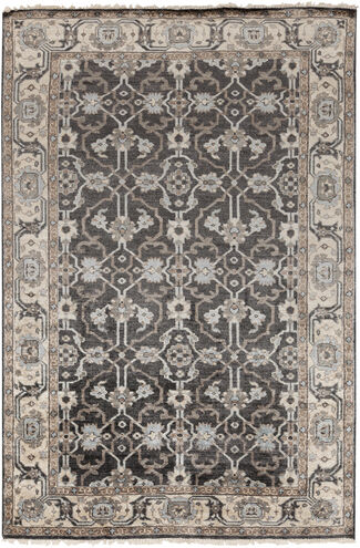 Farrar 72 X 48 inch Black Rug, Rectangle