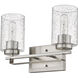 Orella 2 Light 15 inch Satin Nickel Vanity Light Wall Light