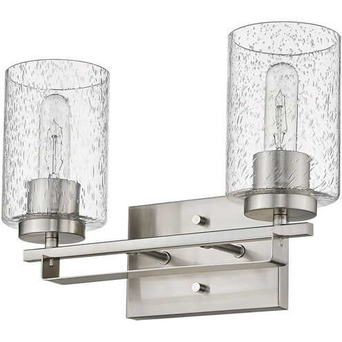 Orella 2 Light 15 inch Satin Nickel Vanity Light Wall Light