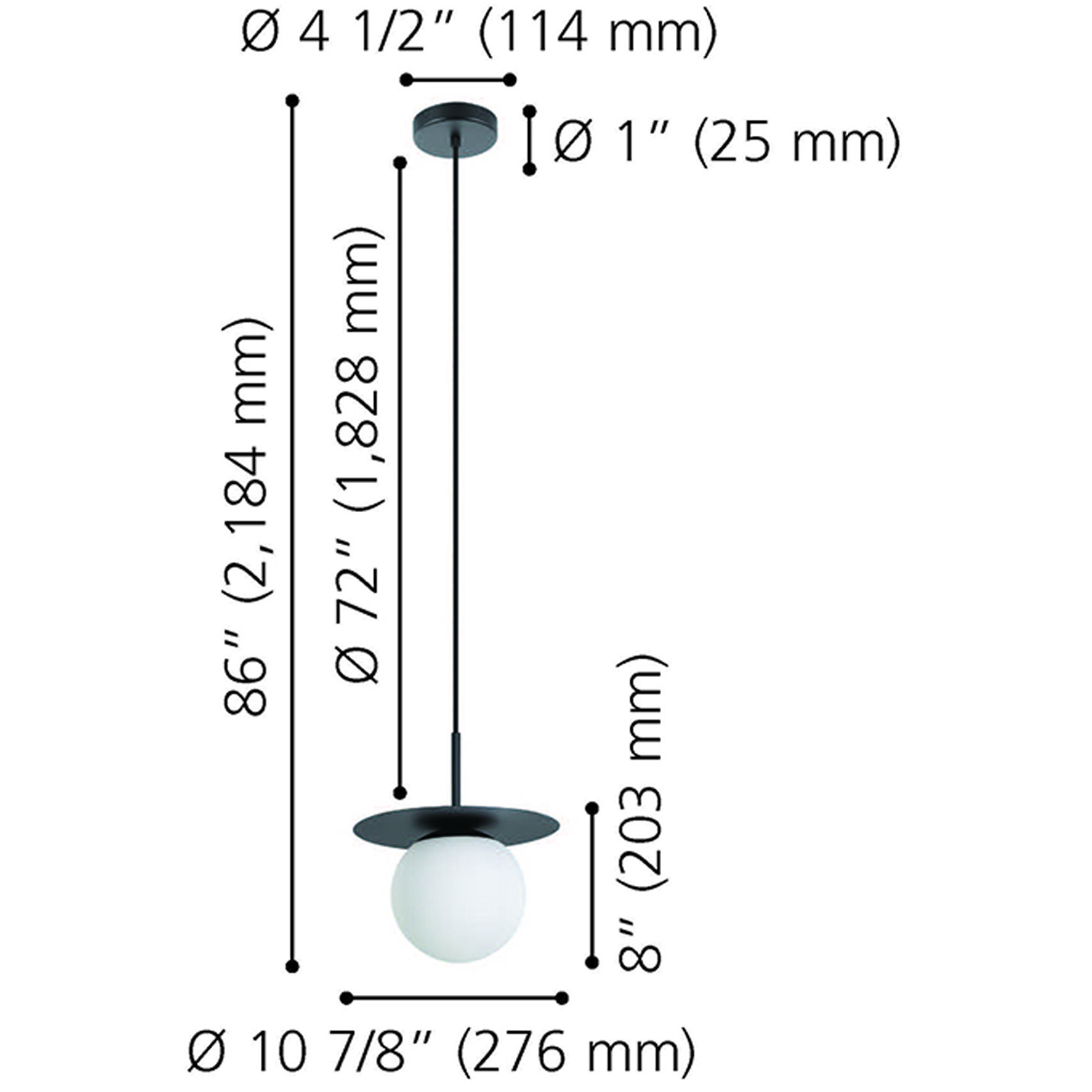 Arenales 1 Light 10.83 inch Structured Black Mini Pendant Ceiling Light