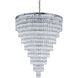 Canada 30 Light 36 inch Chrome Chandelier Ceiling Light