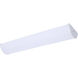 Crispo LED 24.02 inch White Bath Vanity Light Wall Light