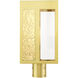 Lafayette 1 Light 17.25 inch Satin Brass Outdoor Post Top Lantern