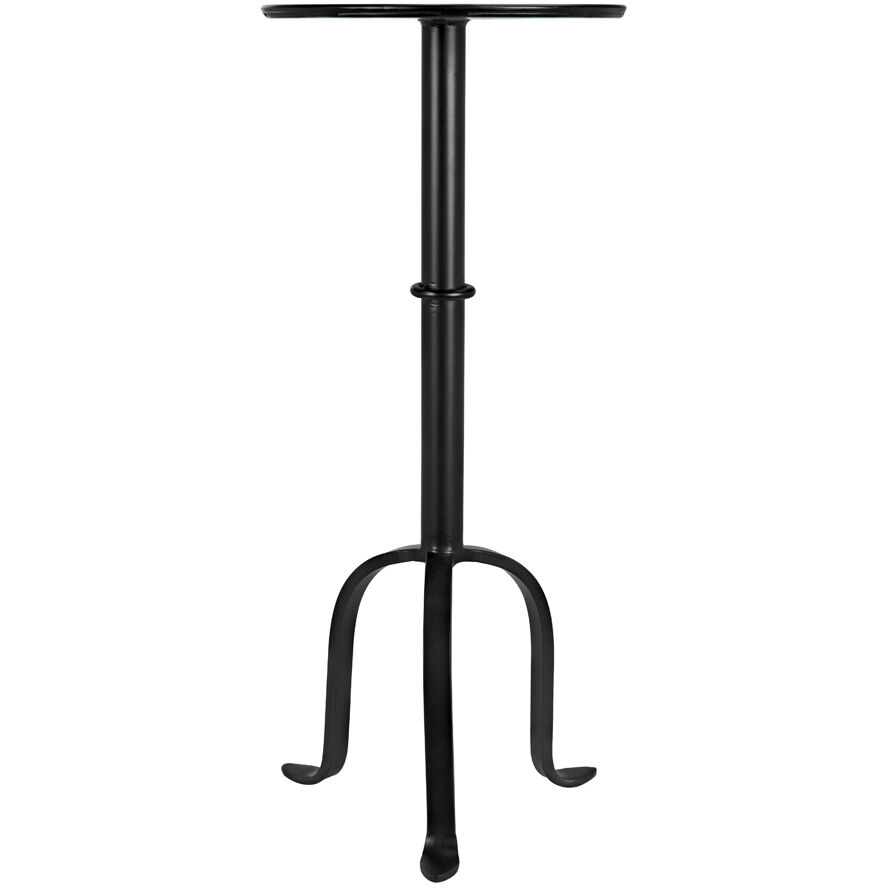 Tini 24 X 10 inch Matte Black Side Table