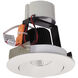 Iolite Matte Powder White Recessed Light in 800, 5000K, Retrofit Round Regress Cone