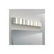 Bath Notes LED 5 inch Polished Stainless Steel Bath Bar Wall Light