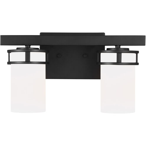 Robie 2 Light 14.63 inch Midnight Black Wall Bath Fixture Wall Light