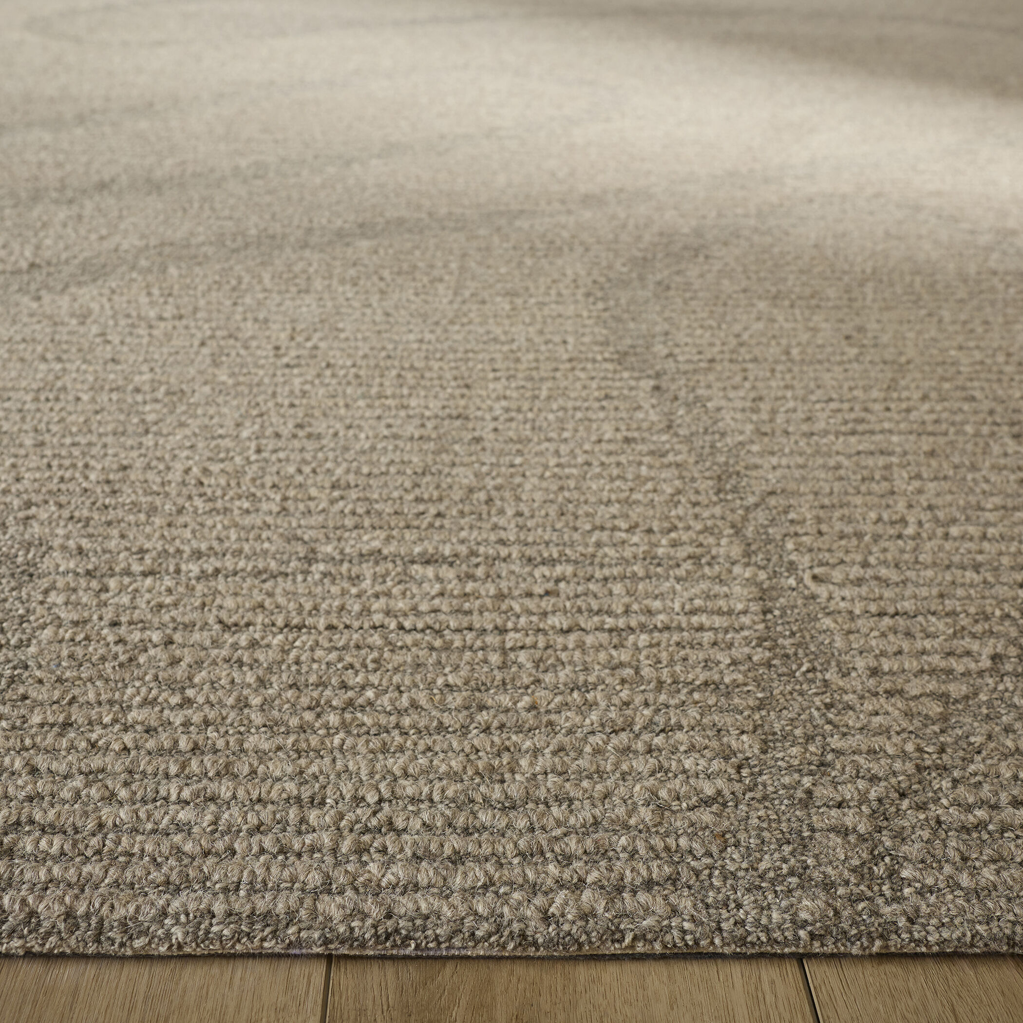 Contempo Black and Beige Indoor Rug