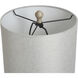 Signature 23.3 inch 60 watt White Table Lamp Portable Light