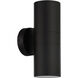 Matira LED 12 inch Black Outdoor Wall Sconce