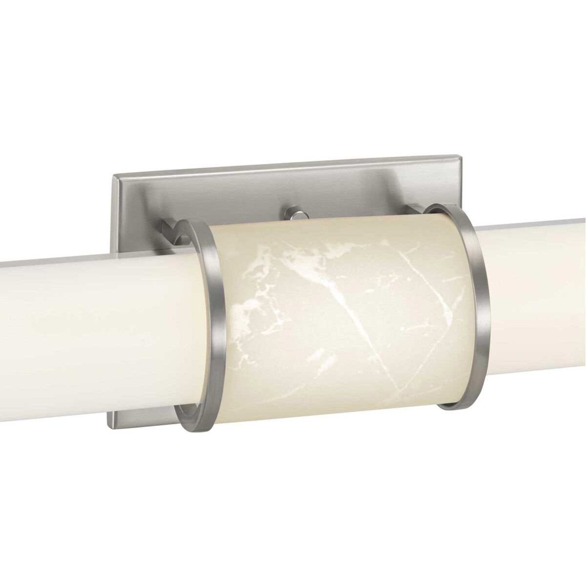 Phase 1.2 LED LED 36 inch Brushed Nickel Linear Bath Bar Wall Light, Progress LED