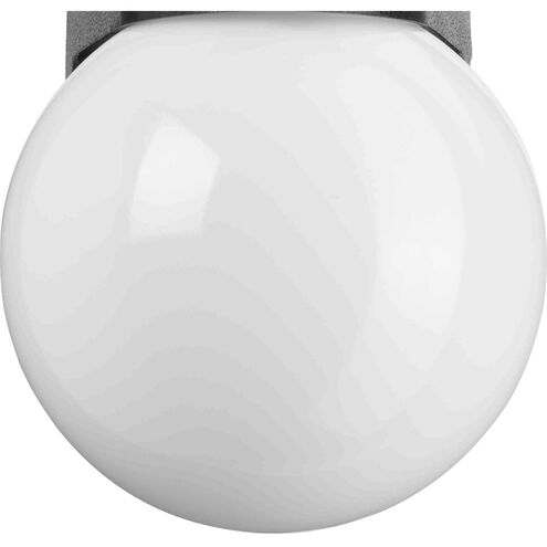 Polycarbonate Outdoor Outdoor Wall Lantern in Black