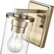 Verlana 1 Light 4.5 inch Modern Gold Vanity Light Wall Light