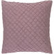 Wright 18 X 18 inch Mauve Throw Pillow