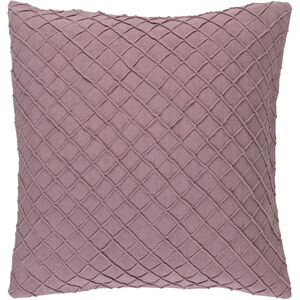Wright 18 X 18 inch Mauve Throw Pillow
