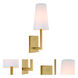 Sullivan 1 Light 5.5 inch Satin Brass Wall Sconce Wall Light