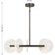 Ainslie LED 30 inch Mediterranean Bronze Chandelier Ceiling Light