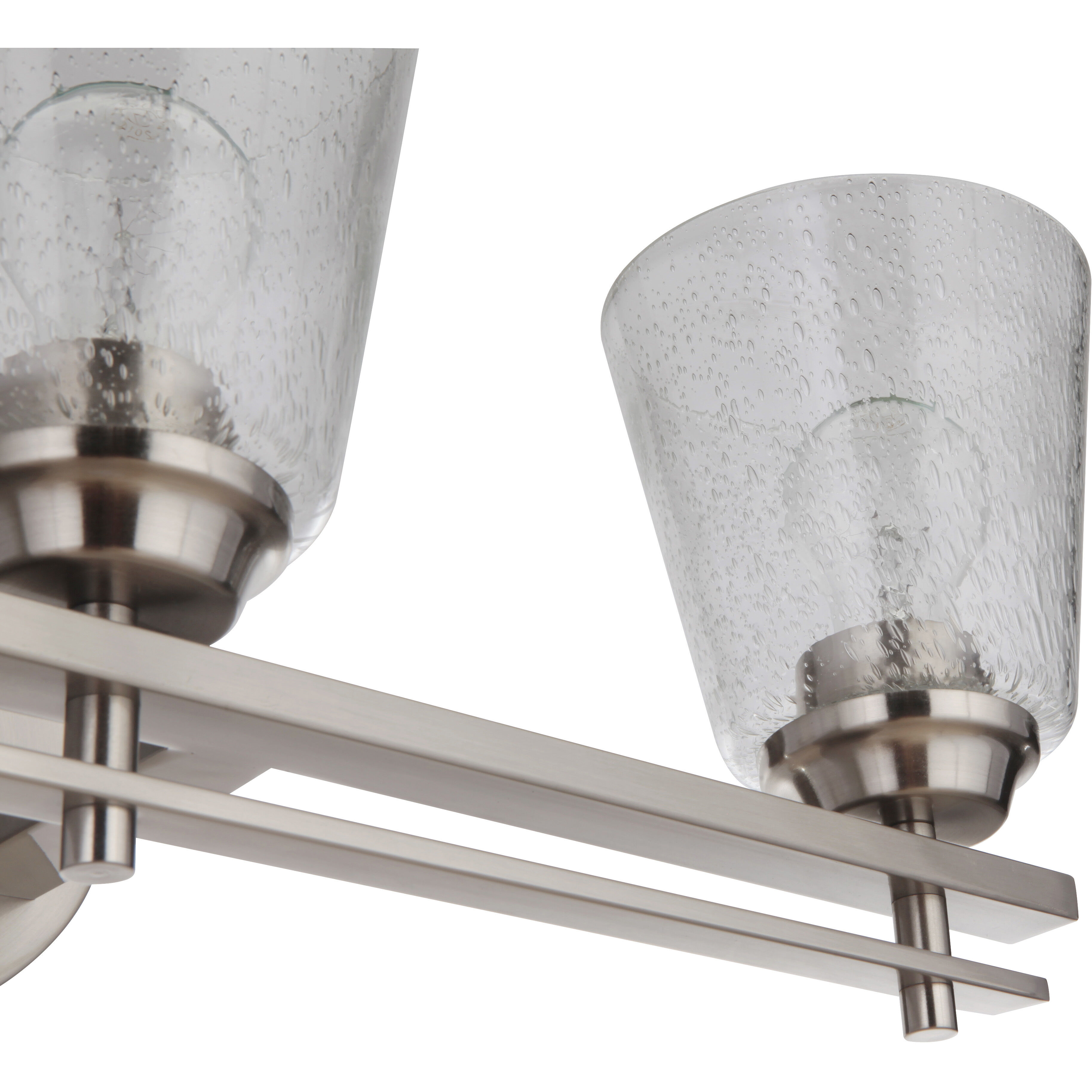 Neighborhood Drake 3 Light 24 inch Brushed Polished Nickel Vanity Light Wall Light, Neighborhood Collection