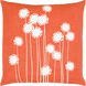 Lachen 18 inch Burnt Orange Pillow Kit in 18 x 18, Square