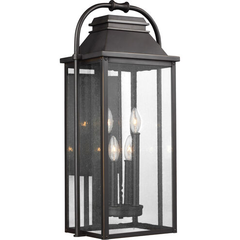 Sean Lavin Wellsworth 4 Light 26.88 inch Antique Bronze Outdoor Wall Lantern