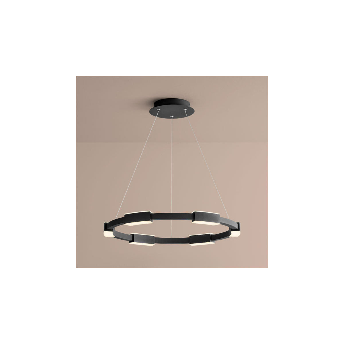 Dieter LED Black Pendant Ceiling Light
