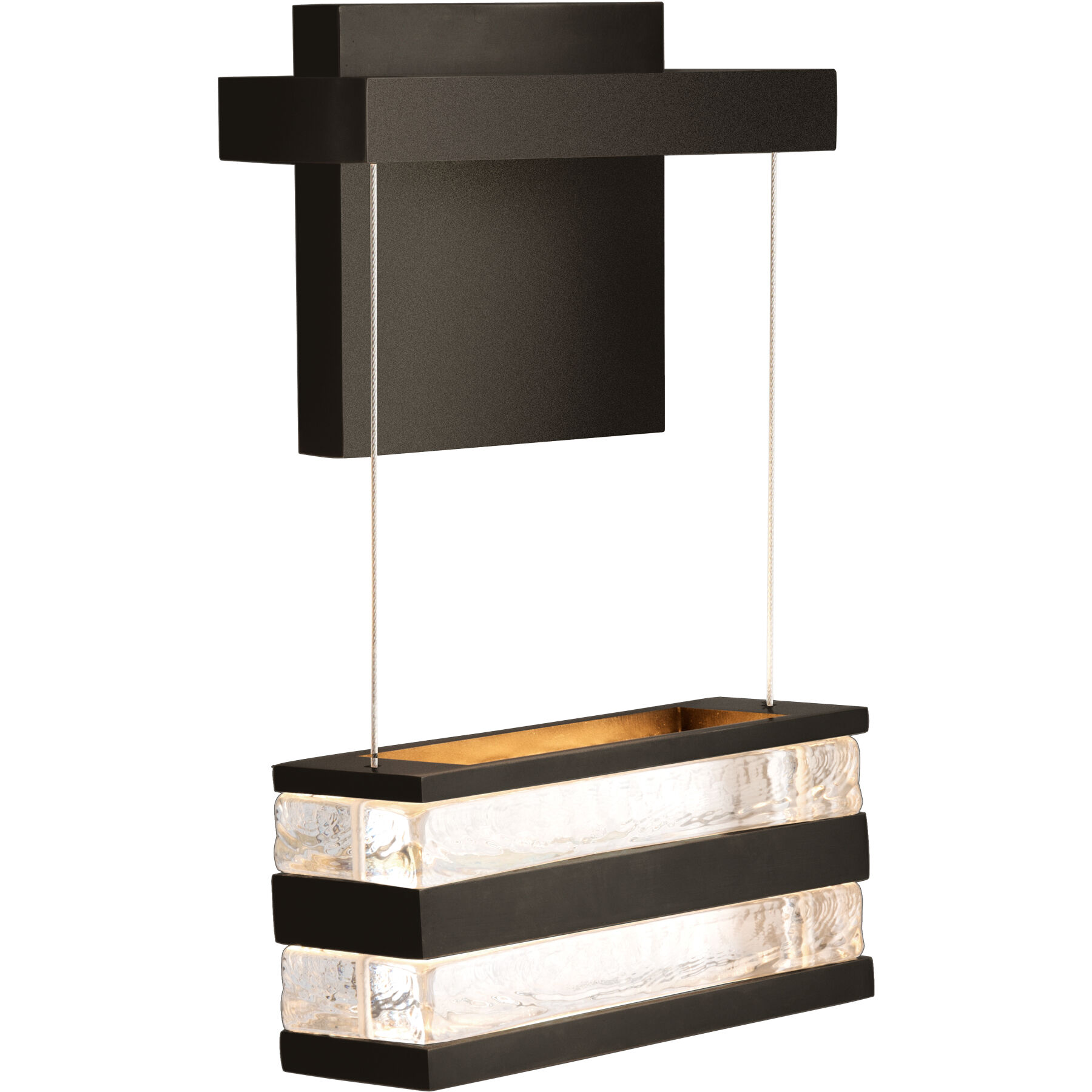 Art + Alchemy Stacks LED 6 inch Dark Smoke Wall Sconce Wall Light - Open Box