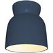 Radiance Collection - Hourglass 1 Light 7.5 inch Midnight Sky Flush-Mount Ceiling Light in Dedicated LED, Form+Finish+Function