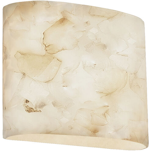 Alabaster Rocks Wall Sconce Wall Light in Incandescent