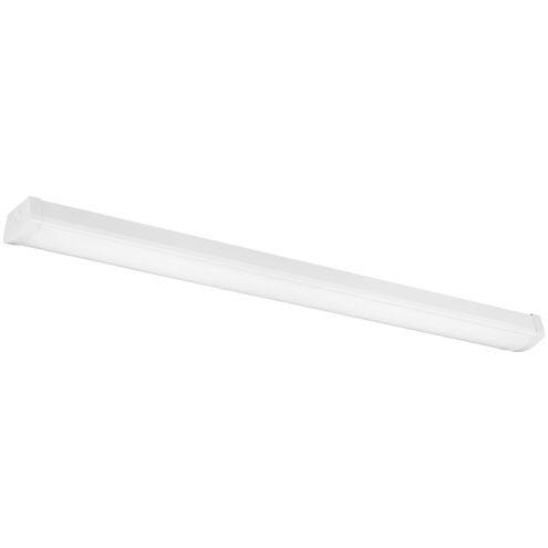 Drop Lens LED LED 5 inch White Linear Flush Mount Ceiling Light