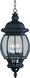 Crown Hill 4 Light 10 inch Black Outdoor Hanging Lantern 