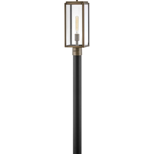 Open Air Max LED 18.5 inch Burnished Bronze Outdoor Post Mount Lantern, Medium