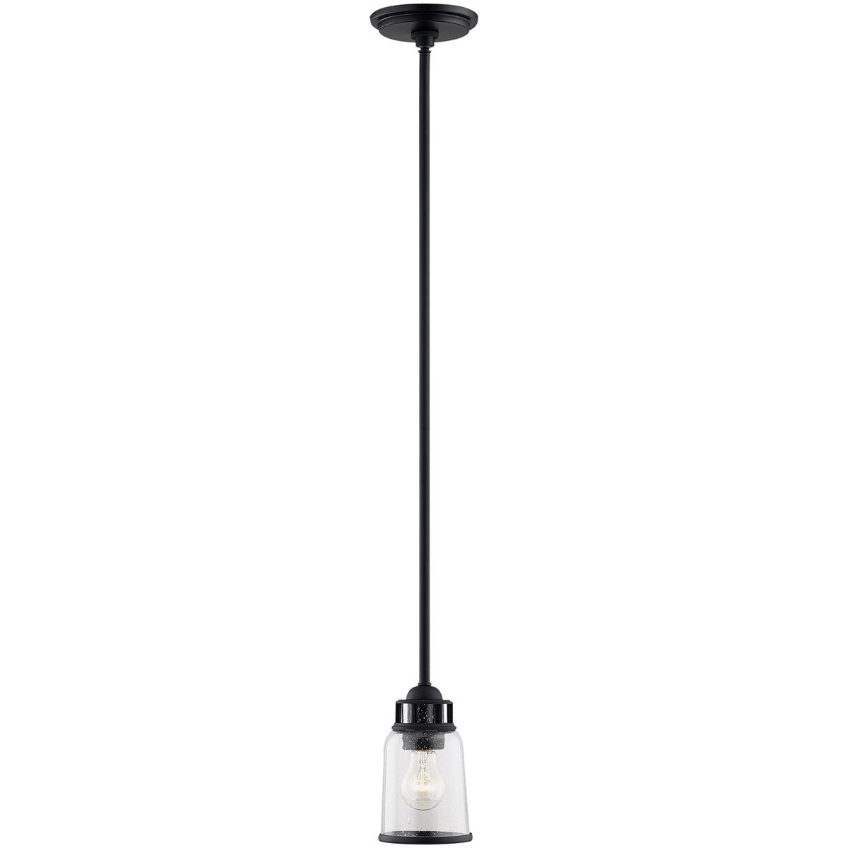 Lawrenceville 1 Light 5 inch Black Pendant Ceiling Light