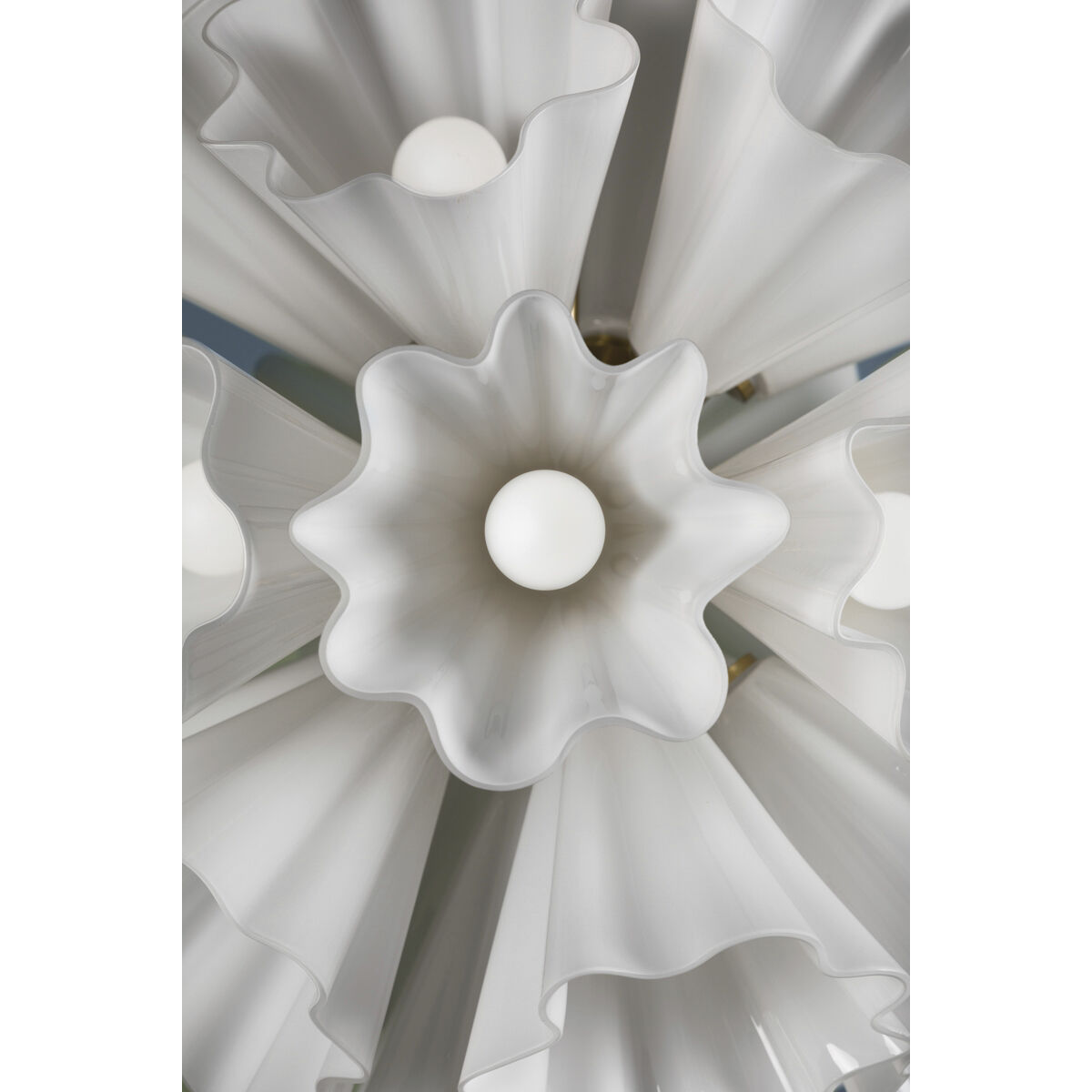 Capri 22 Light 24 inch Aged Brass Chandelier Ceiling Light