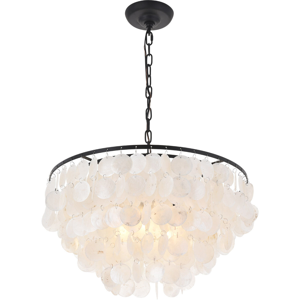 Selene 4 Light 20 inch Black Pendant Ceiling Light